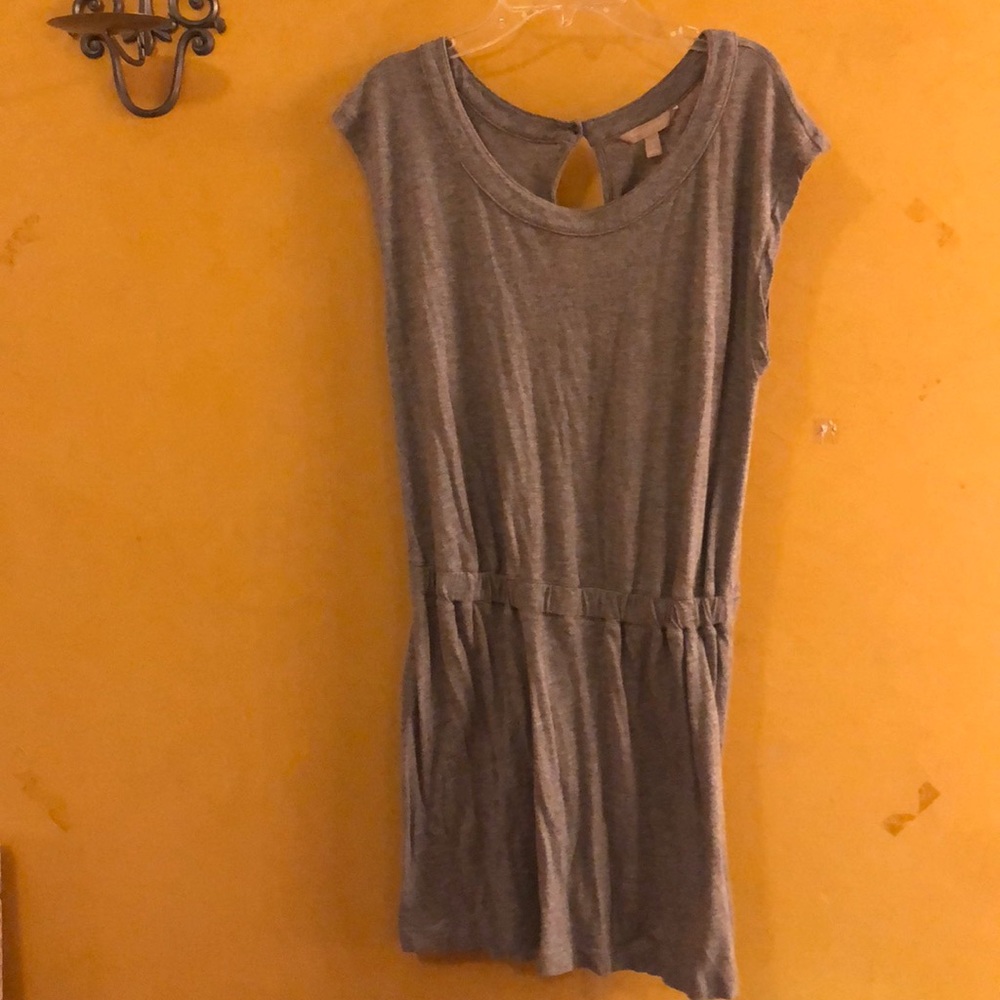 Gray Cotton Dress